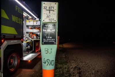 Regierungspraesidium Stuttgart: TAL-Pipeline Uebung in 3 verschiedenen Landkreisen mit ueber 1000 Einsatzkraeften